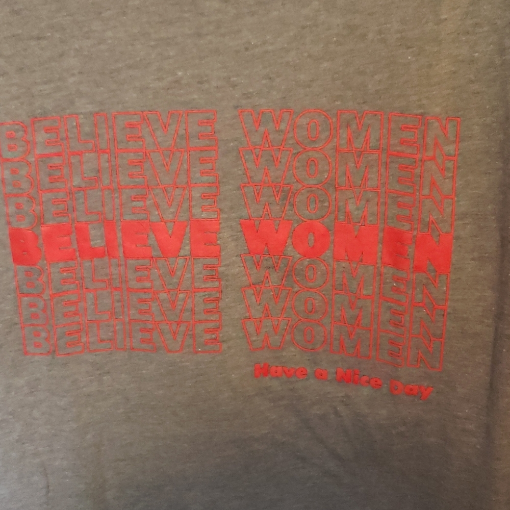 BELIEVE WOMEN tshirt